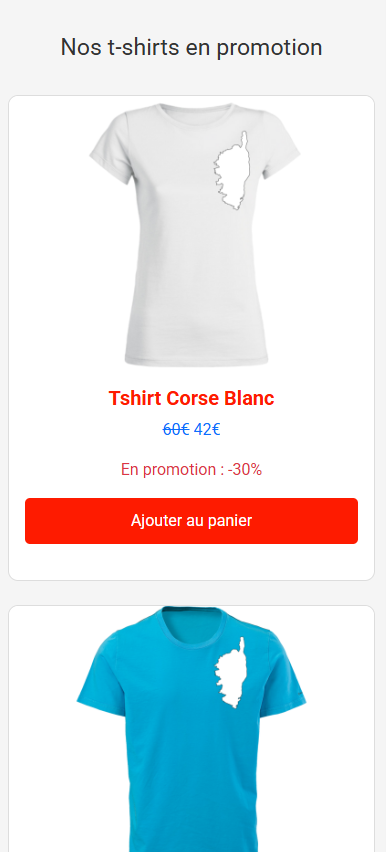 site sur mobile